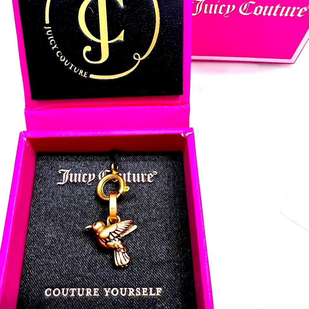 Juicy Couture hummingbird charm NEW in box